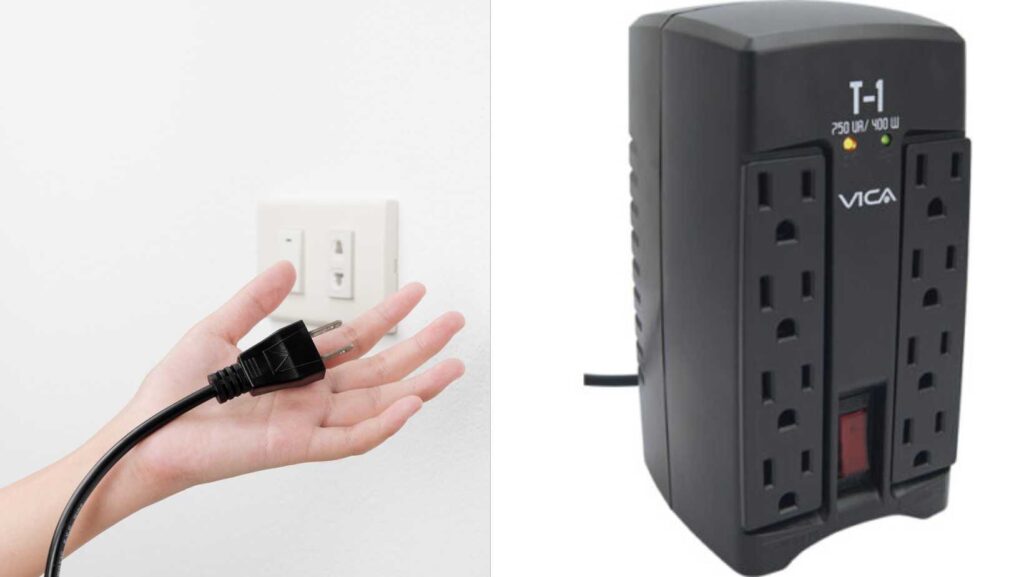 Protege tus aparatos eléctricos contra picos de voltaje